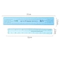 thumbnail image 3 of Binwennn Ceramic Shrinkage Scale Ruler 2pcs Pottery Ruler With Standard Ruler Measuring Tool For Models Pottery Measuring Tool Clay Sculpture Clay Sculptures Supplies for Woodworking Stud Electronic, 3 of 6