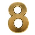 thumbnail image 2 of jifeng Golden Self- Door Number Sign Plaque Office Building Sticky Numeric Digit Plate Number 8, 2 of 7