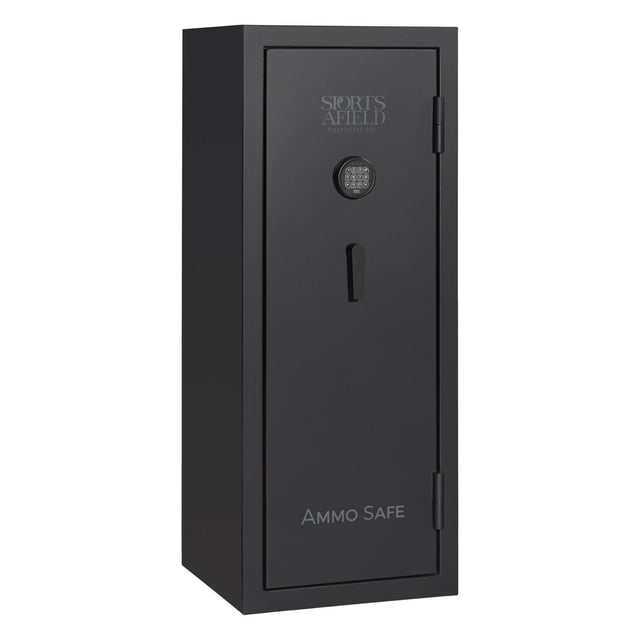 53" Tall Ammo Safe, Large Capacity Gun Ammo Storage Safe With Electronic Lock & Fire Protection (9.56 Cu. Ft.) - SA5520LZ-AMG-CA