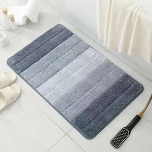 Tapis de bain en mousse Rug Soft Non Slip Absorbant Rug salle de bain, Lavable en machine à sec rapide Tapis confortable pour baignoire, douche ou plancher de salle de bains, doux durable anti skid