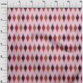 thumbnail image 2 of oneOone Cotton Flex Fabric Argyle Ikat Decor Fabric Printed BTY 40 Inch Wide, 2 of 4