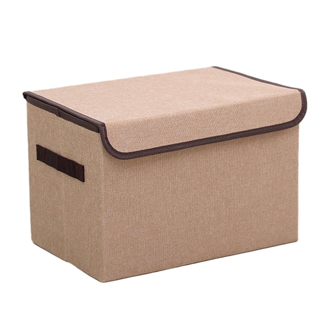 EGNMCR Closet Organizers and Storage,Organization and Storage, Larger Storage Cubes Foldable Storage Box With Lid, Storage Bin Organizer Basket With Sturdy Handles For Closet Storage baskets