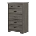 thumbnail image 2 of South Shore Versa 5-Drawer Chest for Adult, in Gray Maple, 2 of 13