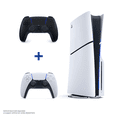 thumbnail image 1 of PlayStation®5 Disc Console Slim – 1TB PLUS DualSense™ Wireless Controller – Midnight Black - For PS5, PC, MAC & Mobile, Gaming Bundle, 1 of 2