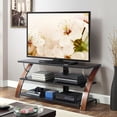 thumbnail image 4 of Whalen Brand Brown Cherry 3-in-1 TV Stand, 4 of 7