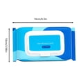 thumbnail image 2 of Lingettes Humides Jetables au Toucher Frais Lingettes Humides pour Adultes 1 Paquet à Couvercle Rabattable 80 Lingettes (10 ml), 2 of 6
