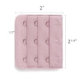 thumbnail image 3 of INSPIRE CHIC Rallonges de Soutien-Gorge pour Femmes à 3 Crochets 3 Rangées Bretelle de Soutien-Gorge Extensible Boucle Crochets Bande de Soutien-Gorge Flamant Rose 5, 3 of 5