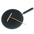 thumbnail image 1 of Mini Round Griddle Flat Pan Portable Tortilla Maker Flat Tava Griddle Classic For Cooktop Kitchen Tool Stovetop BBQ Chef, 1 of 8