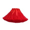 thumbnail image 4 of XZNGL Mode Femmes Jupe Tutu Bandage de Ballet de Danse de Fête Couleur Unie, 4 of 5