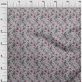 thumbnail image 3 of oneOone Rayon Gray Fabric Jacobean Floral Craft Projects Decor Fabric Printed By The Yard 56 Inch Wide, 3 of 4