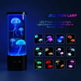 thumbnail image 1 of Jellyfish Lamp with Color Changing LED Night Light, Realistic Aquarium Mood Lamp for Home Decor, Stress Relief Gift, 1 of 9
