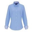 thumbnail image 3 of Premier Womens Cotton Rich Oxford Stripe Blouse, 3 of 4