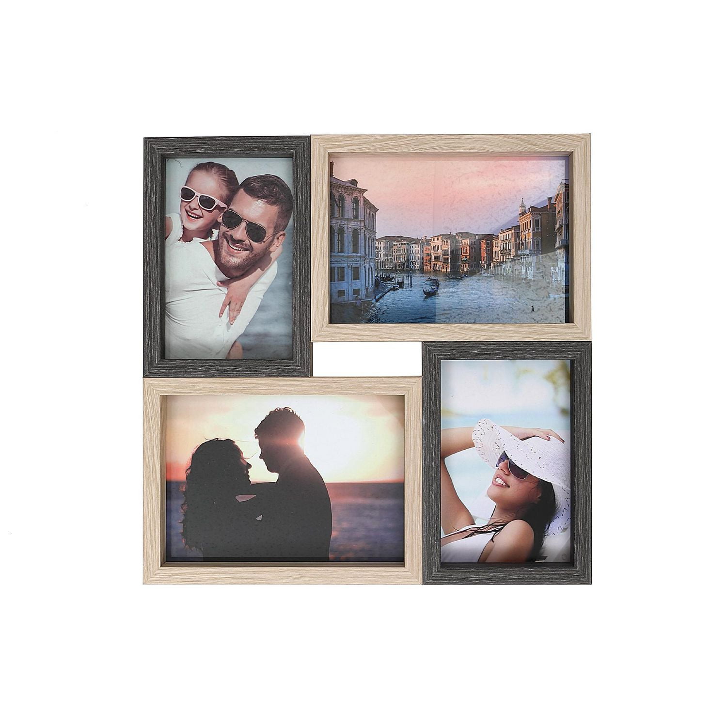 Cadre Collage - Oakridge (2 - 4 X 6 + 2 - 5 X 7)