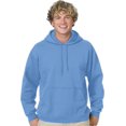 thumbnail image 1 of Hanes Mens ComfortBlend EcoSmart Pullover Hoodie Sweatshirt, S, Carolina Blue, 1 of 3