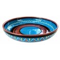 thumbnail image 1 of Cactus Canyon Ceramics Spanish Terracotta Small Serving Dish, Blue, 1 of 4