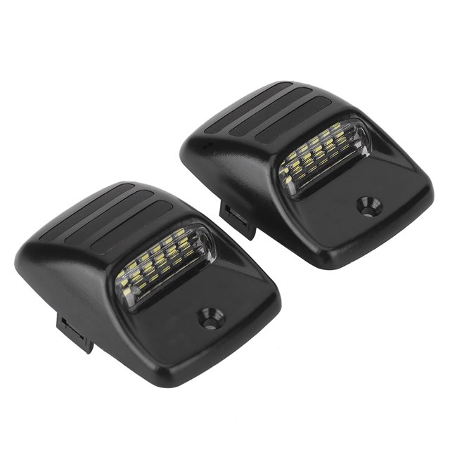 License Plate Lamp Fitsfor Tundra,Pair 18LED License Number LED Car Replacement Light License Plate Lamp Sleek Aesthetic