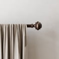thumbnail image 2 of Mainstays 1/2" Bronze Urn Adjustable Curtain Rod Set, 48"-84", 2 of 6