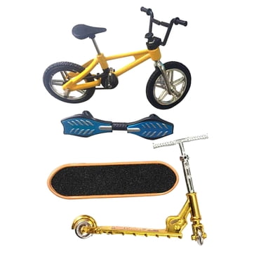 Milaget 1:18 Bike Scooter Finger Skateboard Fingerboard Educational Toys for