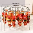 thumbnail image 3 of Vertical Air Fryer Grill with 360° Hot Air Circulation, Stainless Steel Multi-Function Oven for Healthy Oil-Free Cooking, Fast Heating Kitchen Appliance for Chicken Fries Baking BBQ, 3 of 7