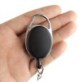 thumbnail image 4 of Retractable Key Heavy Duty Keys Holder Lanyard Carabiner Reel Extendable Retracting Cord Reel, 4 of 5