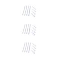 thumbnail image 1 of Thinsony 8pcs Car Door Edge Guards Set Auto Slim Bumper Strip Kit Trim Molding Protection Anti-rub Scratch Protector white 3Set, 1 of 6