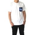 thumbnail image 4 of Gravity Threads T-Shirt à Col Rond pour Homme avec Poche Fabriqué aux É.-U., Blanc Spatial TG, 4 of 6