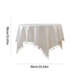 thumbnail image 2 of SDNall Tablecloths for Rectangle Tables, Small Round Table, Round Table Cover, French Small Fresh Floral Lace Rectangle Table Linen ins Wind Villatic Round Table Tablecloth Waterproof Tablecloth, 2 of 5