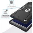 thumbnail image 3 of SuperShield iPad 10th Generation Case 10.9 Inch 2022 with Built-in 3 in 1 Kickstand Pencil Holder, Silicone Back Shell Protective Cover Case for iPad 10th Gen - Black, 3 of 4