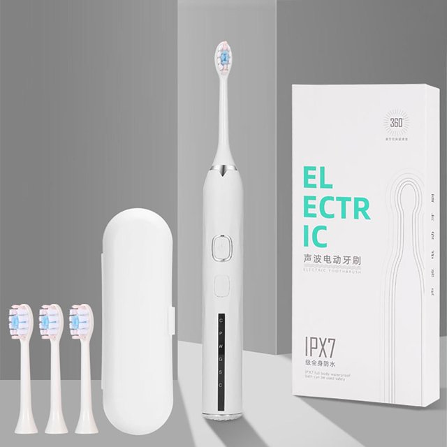 15 Grade Adult Electric Toothbrush, Household Soft Bristle Cleaning Toothbrush, Charging Type, Fully Automatic Intelligent Toothbrush, Charging Model