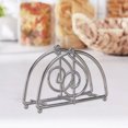 thumbnail image 4 of Chmadoxn Kitchen Gadgets, Semicircular Table Number Rack Iron Paper Towel Rack Living Room Paper Towel Rack Vertical Napkin Rack Paper Towel Storage Stainless Steel Paper Towel Holder, 4 of 6