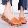 thumbnail image 2 of Fashion Women Ankle Strap Summer Printing Slip-on Sneaker Flats Shose, 2 of 9