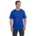 thumbnail image 1 of The Hanes 61 oz Beefy-T with Pocket DEEP ROYAL M, 1 of 1