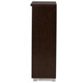 thumbnail image 5 of Bowery Hill Armoire à Chaussures à 2 Portes, Brun Foncé, 5 of 5