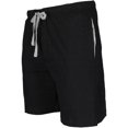 thumbnail image 2 of Hanes   Jersey Knit Cotton Button Fly Pajama Sleep Shorts (Men's Big & Tall), 2 of 3
