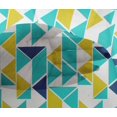 thumbnail image 4 of oneOone Viscose Chiffon Fabric Parallelogram & Triangle Geometric Fabric Prints By Yard 42 Inch Wide, 4 of 4
