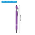 thumbnail image 2 of Unique Bargains Ballpoint Pen with Stylus Tip, Medium Point, 1.0mm, Black Ink, 6 Pack, 2 of 5