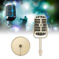 thumbnail image 4 of Microphone Accessoire Karaoké Performance Spectacle Classique Style Rétro Microphone en Plastique Accessoire pour Photographie Accessoires Jouets Enfants Décorations, 4 of 7