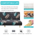 thumbnail image 4 of 2024 2021 New Armless Futon Cover Stretch Folding Sofa Bed Slipcover Polyester Elastic Fabric All-Inclusive Cover Furniture Protector, 4 of 9