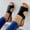 Black, variant on Teva Sandles Women's Flat Shoes Ladies Beach Sandals Summer Non-Slip Causal Slippers Zero Drop Sandals Women on Clearance