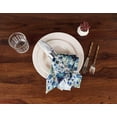 thumbnail image 3 of Vargottam Collection de Luxe Linge de Table Décor Serviette en Coton Tissu Imprimé Serviettes Réutilisables Ensemble de 4, 20 X 20 - Fleurs à l'Aquarelle, 3 of 6