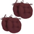 thumbnail image 1 of Coussins de Chaise Ronds Capitonnés en Sergé Uni de 16 Po (Ensemble de 4), 1 of 2