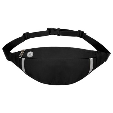 EGNMCR Sac Banane pour Homme et Femme Portefeuille de Voyage Sac pour Téléphone Cellulaire Sac-Ceinture Sac Bandoulière avec Trou pour Écouteurs pour Voyage Marche Course Randonnée Cyclisme Ceinture de Sport