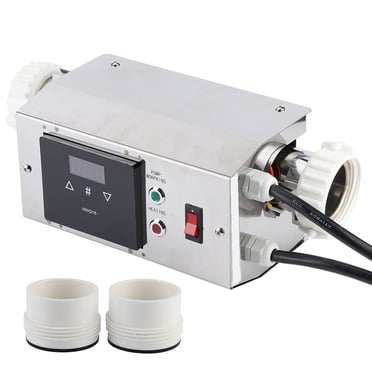 Thermostat de SPA, Chauffage de Piscine Étanche 2 kW Contrôleur de Chauffage de Piscine Contrôleur de Température Haut de Gamme