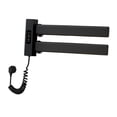 thumbnail image 3 of veasfak Electric Heated Towel Rack Wall Mounted Warming Rack for Shower Bathroom SPA black, 3 of 9
