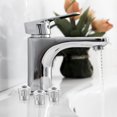 thumbnail image 3 of Handwheel Faucet Handle 6pcs Bathtub Faucet Knobs Aluminum Alloy Handwheel Faucet Handle Hot And Cold Faucet Replacement Handles For Home Kitchen Bathroom 10g, 3 of 5