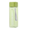 thumbnail image 2 of MesaSe MesaSe PENGXAING Sport Square Tea Milk Fruit Water Cup 480ml Transparent Drink Bottle with Rope, 2 of 8