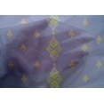thumbnail image 4 of oneOone Cotton Silk Fabric Stripe & Swirl Ikat Decor Fabric Printed BTY 42 Inch Wide, 4 of 4
