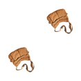 thumbnail image 2 of Transemion Fashionable Messenger Bag For Women Multipurpose And Fashionable Suitable Brown 2Set, 2 of 6