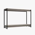 thumbnail image 1 of Wood Console Table With Storage, 39.5 Inch Sofa Table With Shelf 2-Tier Narrow Entryway Table Thin Sofa Table for Entryway, 1 of 8