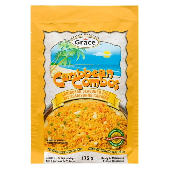 Grace Kennedy Caribbean Combos Caribbean Seasoned Rice